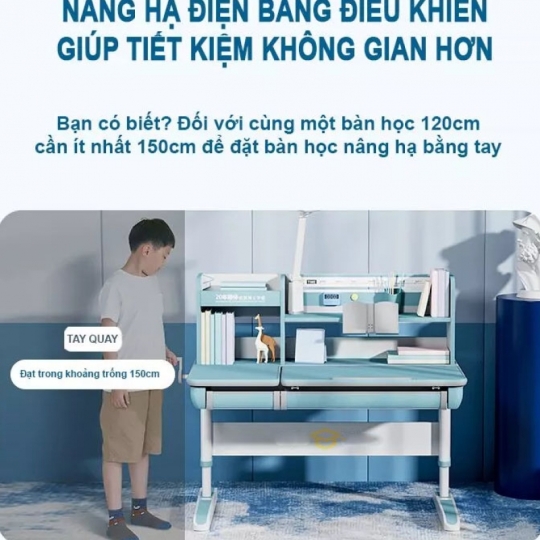 BÀN HỌC THÔNG MINH ĐIỀU KHIỂN NÂNG HẠ BẰNG ĐIỆN AZ-03